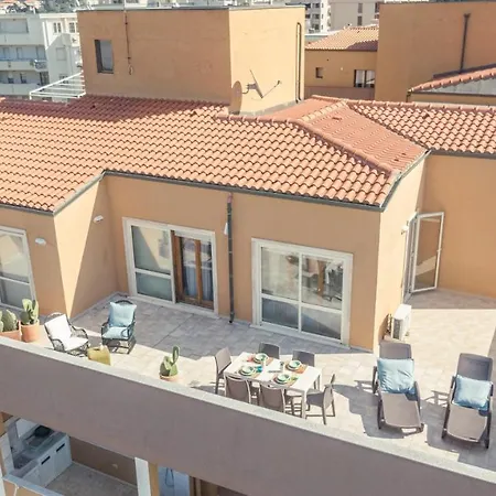 Alghero-attico- Parcheggio Gratuito E Wifi Apartment